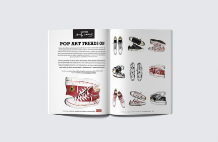 Andy Warhol X Converse Advertorial