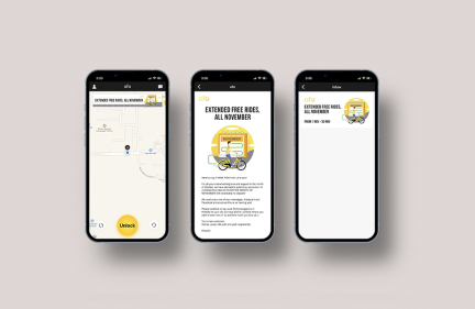 OFO App Promotions, Social Media Banners & Posts